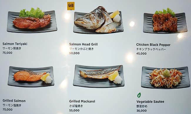 Menu At Genki Sushi Lippo Mall Puri Restaurant West Jakarta Jl Puri Indah Raya