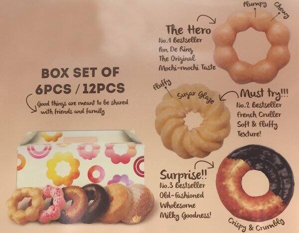 Mister Donut Menu Menu For Mister Donut Taman Maluri Kuala Lumpur 