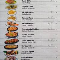 Barbayani Heybeliada Menu Barbayani Heybeliada Heybeliada Istanbul Icin Menu