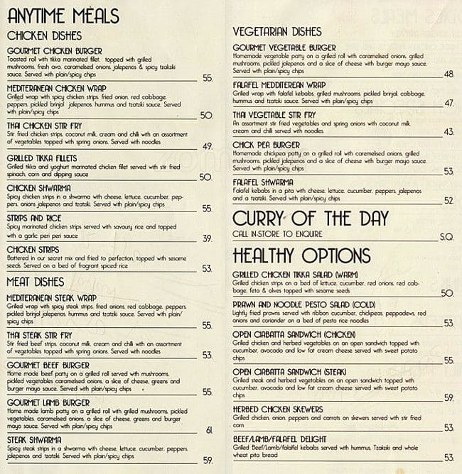 Oriental Kitchen Menu, Menu for Oriental Kitchen, Halfway ...