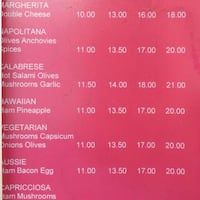 Favori Menu Menu For Favori Albert Park Melbourne