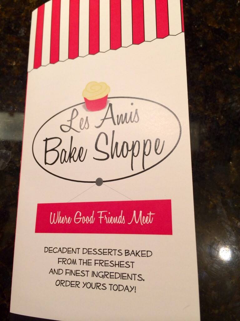 Les Amis Bake Shoppe Menu, Menu for Les Amis Bake Shoppe, Sherwood