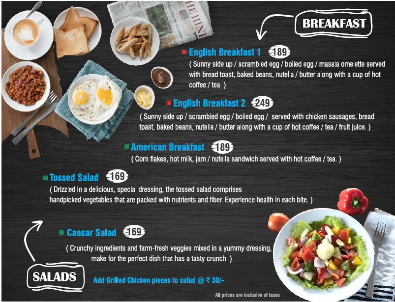 Fuel Cafe Menu, Menu for Fuel Cafe, Pimple Nilakh, Pune Zomato