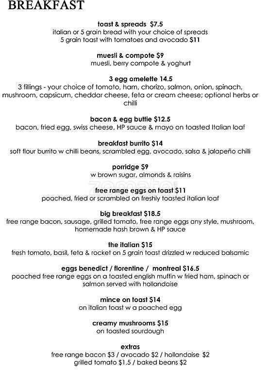 Atlanta Cafe & Bar Menu, Menu for Atlanta Cafe & Bar, Wellington