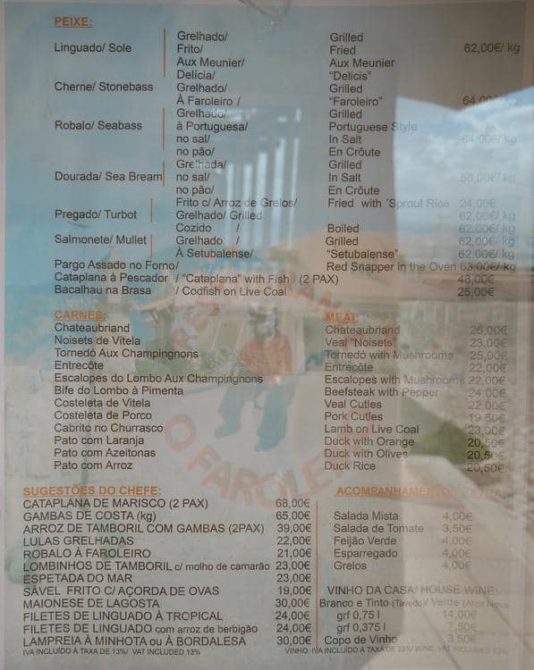 Menu Em Faroleiro Restaurante Cascais menu-em-faroleiro-restaurante-cascais