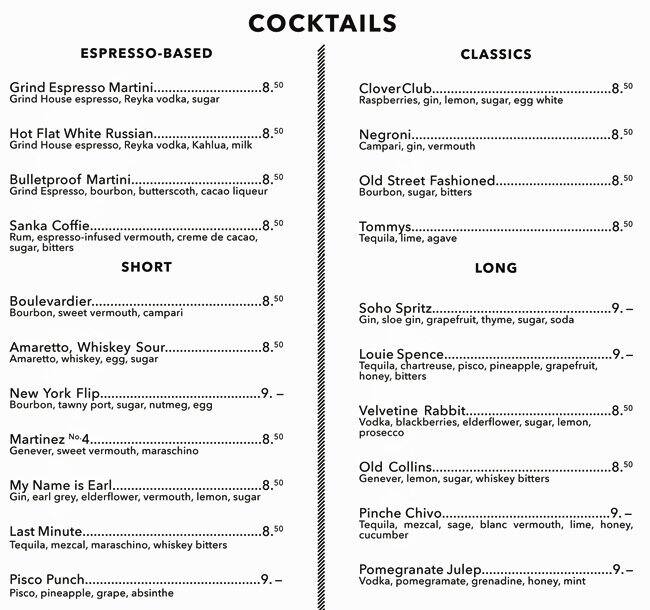 Holborn Grind Menu, Menu for Holborn Grind, Holborn, London Zomato UK