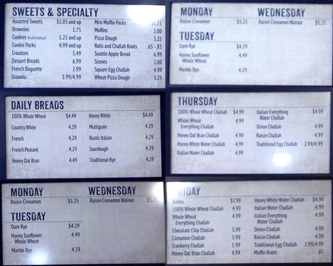 Breadsmith Menu, Menu for Breadsmith, Skokie, Chicago Urbanspoon/Zomato