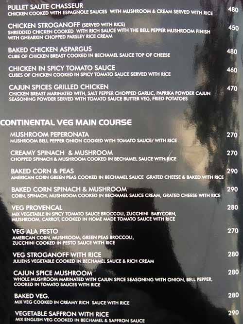 Golden Curry By Hotel Grand Emerald menu