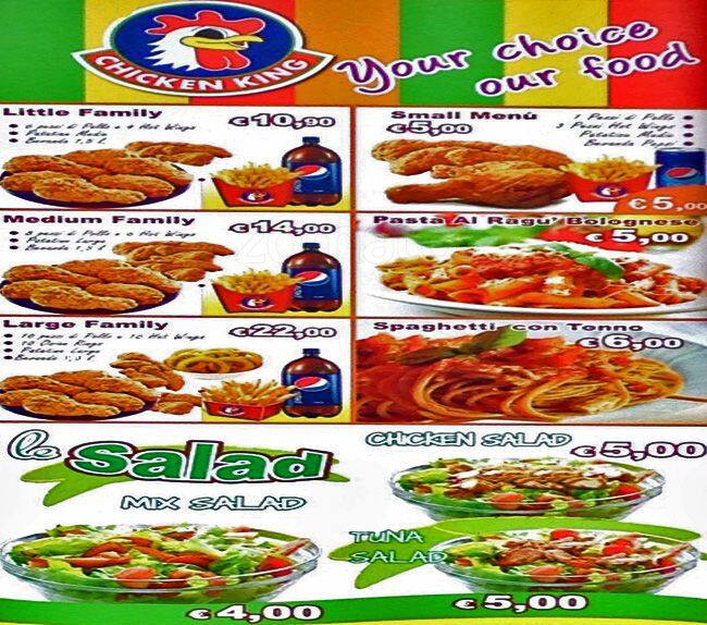 Chicken King Menu, Menu for Chicken King, Tuscolano, Roma - Zomato ... Chicken King Menu, Menu for Chicken King, Tuscolano, Roma - Zomato ...