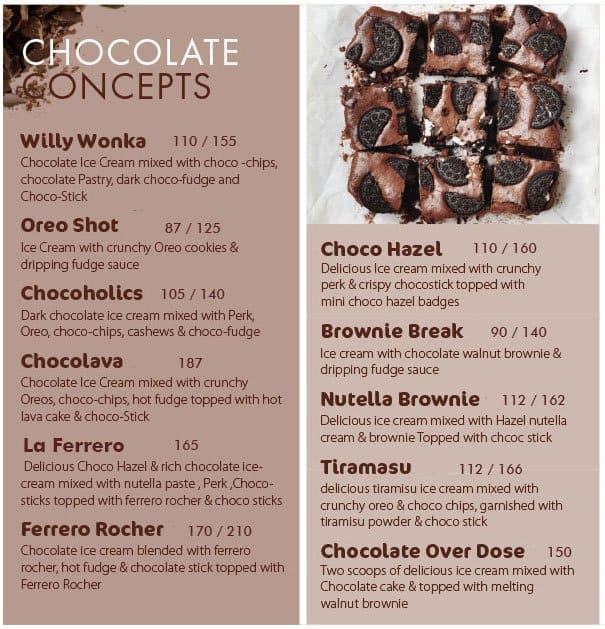 Cream Stone Menu, Menu for Cream Stone, Alwarpet, Chennai Zomato