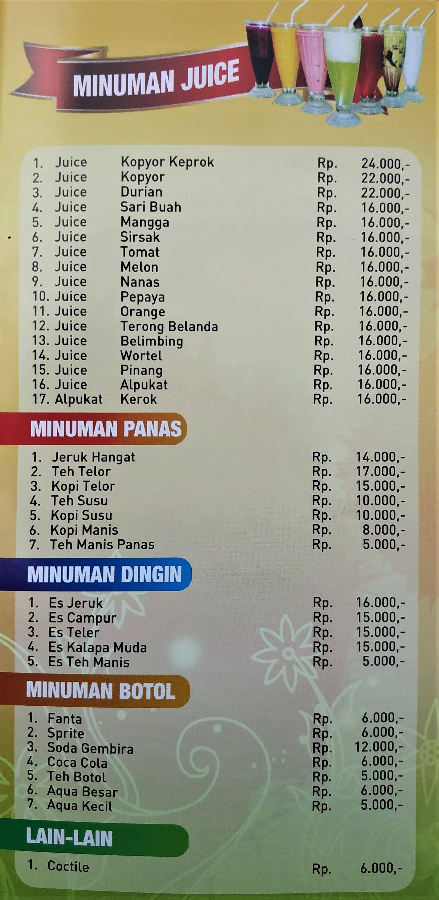 Franchise Rumah Makan Padang Sederhana Sa - Sekitar Rumah