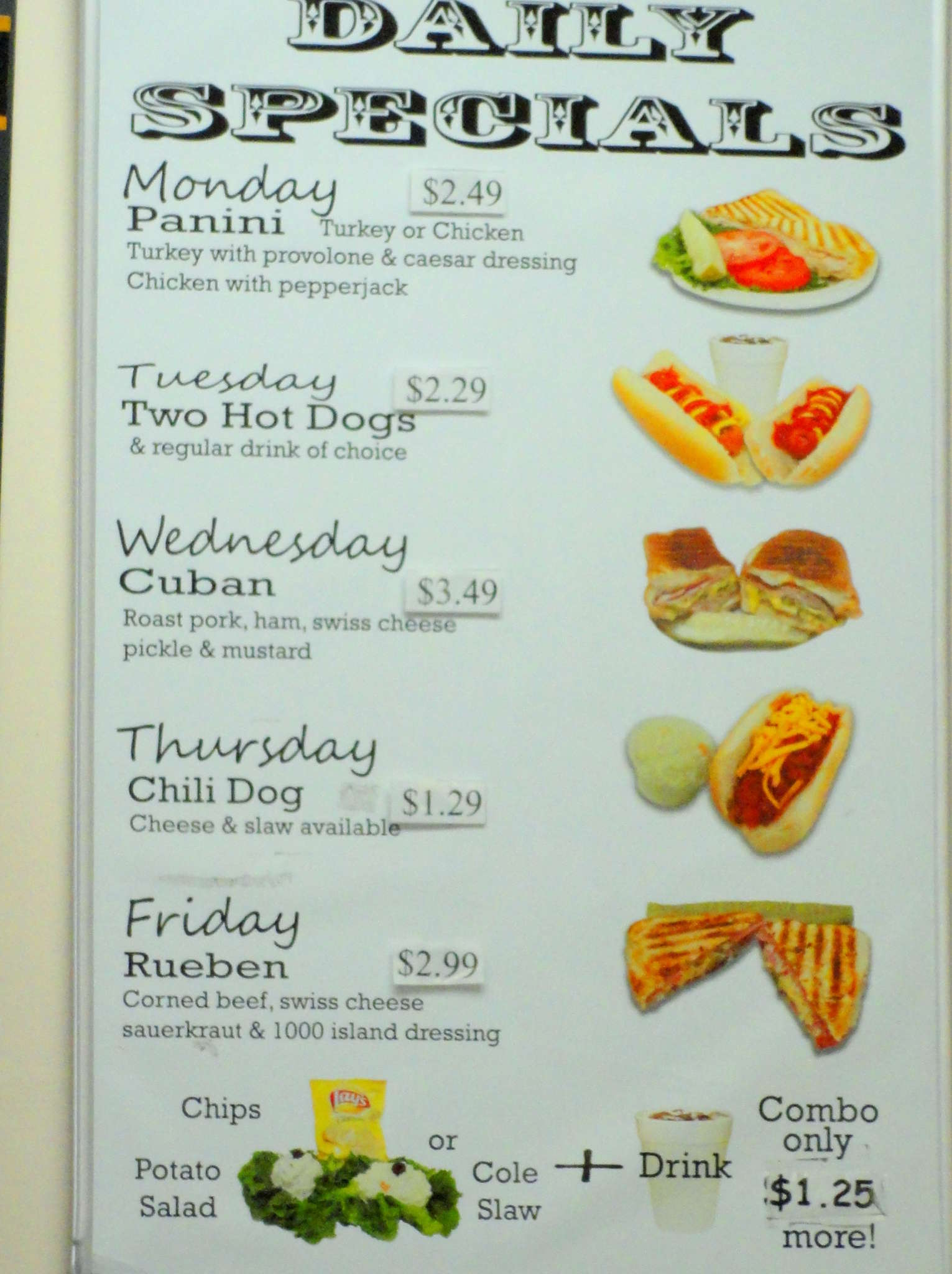 Banana Split Republic Menu, Menu for Banana Split Republic, New Smyrna