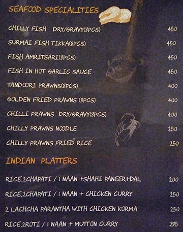 Khaane Ki Dukaan menu