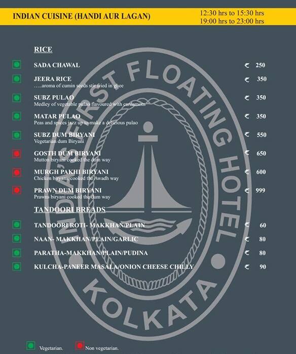 The Bridge Bistro Bar Polo Floatel menu