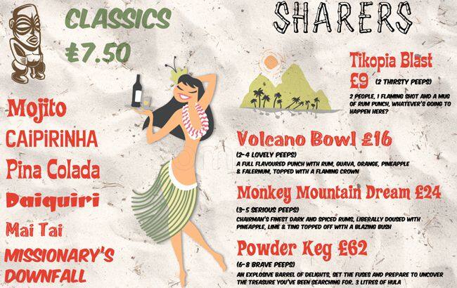 Hula menu
