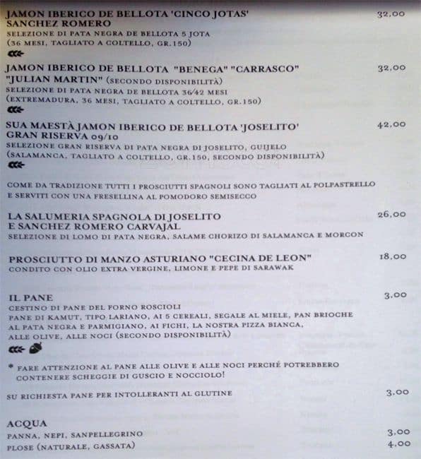 menu-at-roscioli-restaurant-rome
