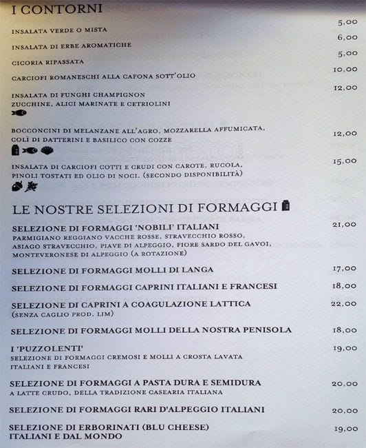 menu-at-roscioli-restaurant-rome