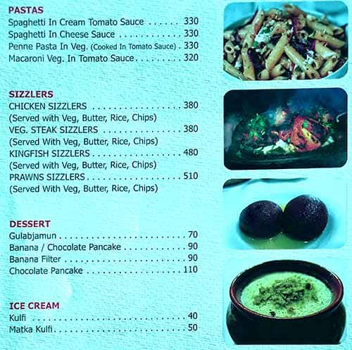 Menu at Punjabi Grill, Candolim