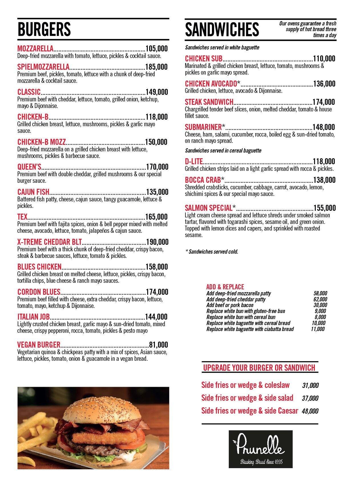 Crepaway menu