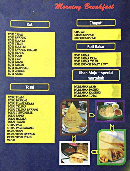 Jihan Maju Menu Menu For Jihan Maju Bukit Jalil Kuala Lumpur