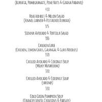 Sienna Store Cafe Menu Menu For Sienna Store Cafe Park Street Area Kolkata Sienna Store Cafe Menu Menu For Sienna Store Cafe Park Street Area Kolkata