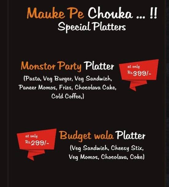 Menu of Bachelor's Tea & Cafe, Ayodhya Nagar, Nagpur