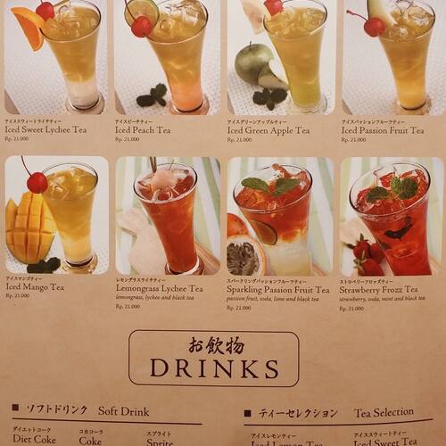 Sushi Tei Menu, Menu For Sushi Tei, Thamrin, Jakarta Sushi Tei Menu, Menu For Sushi Tei, Thamrin, Jakarta