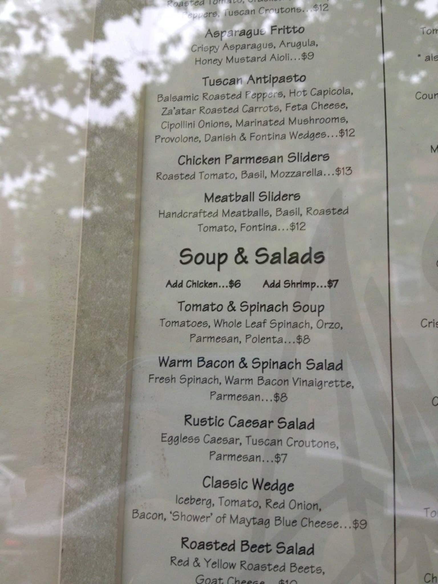 Figs Menu, Menu for Figs, Charlestown, Boston Urbanspoon/Zomato