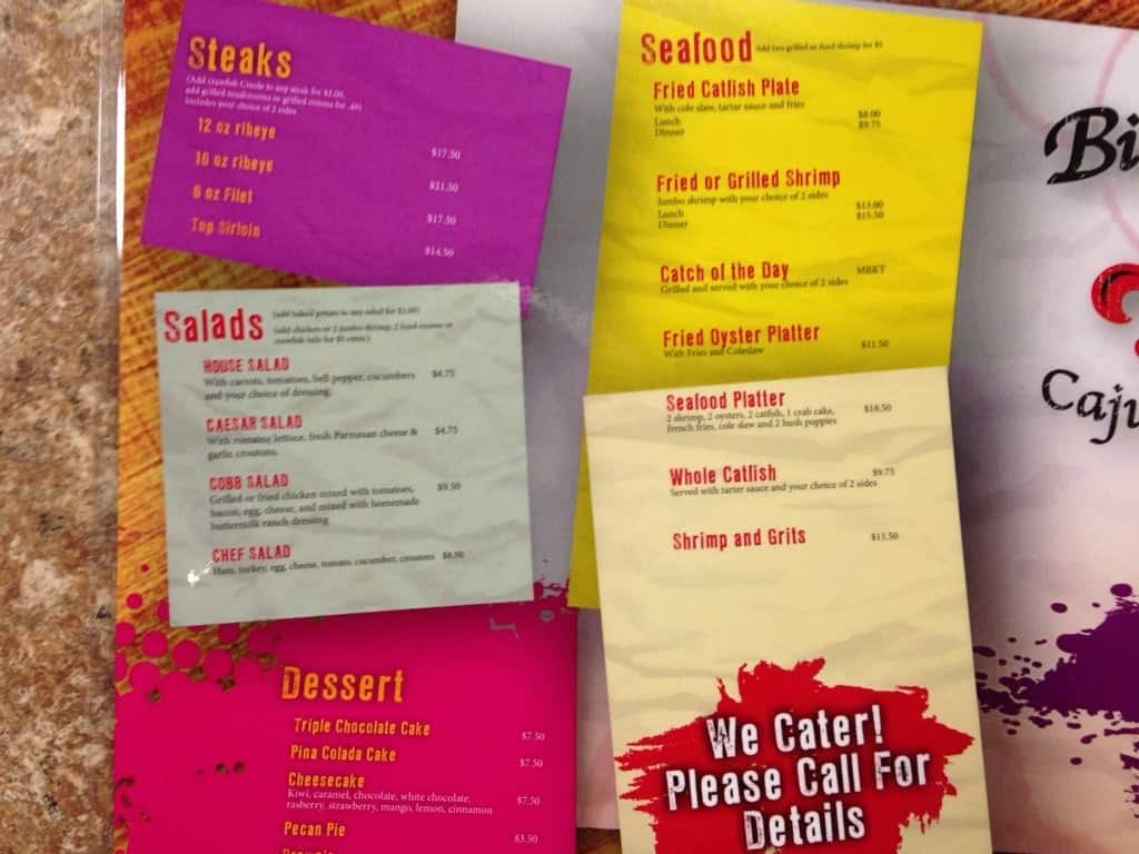 menu-at-billy-b-s-cajun-grill-restaurant-mansfield