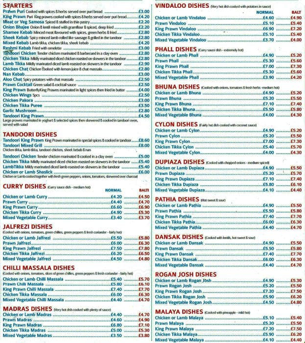 Bayleaf Menu, Menu for Bayleaf, Edmonton, London Zomato UK