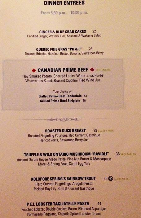 EPIC Restaurant & Lounge menu