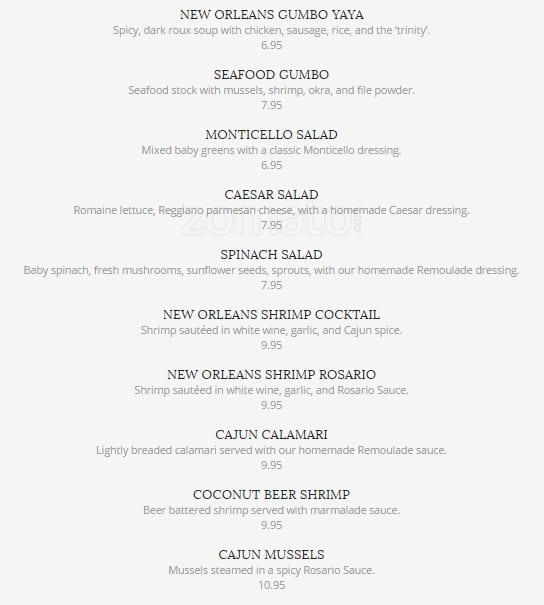 New Orleans Seafood Steakhouse Menu Urbanspoon Zomato new-orleans-seafood-steakhouse-menu-urbanspoon-zomato