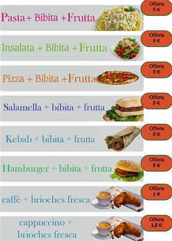 Menu di Metrochef 