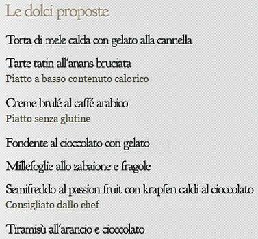 Menu di Cassamortaro caffe' 