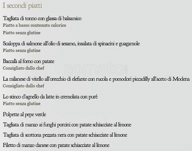 Menu di Cassamortaro caffe' 