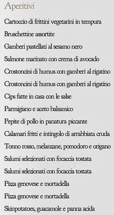 Menu di Cassamortaro caffe' 