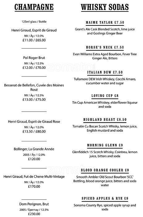 5CC menu