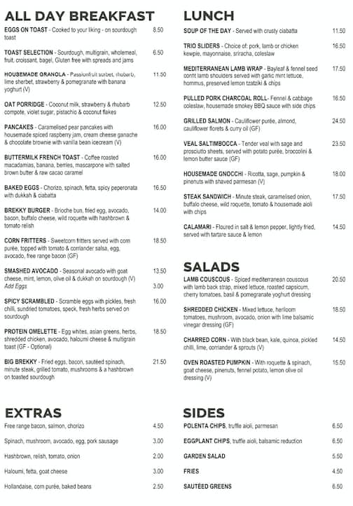 9 Grams Menu, Menu for 9 Grams, Newtown, Geelong - Urbanspoon/Zomato