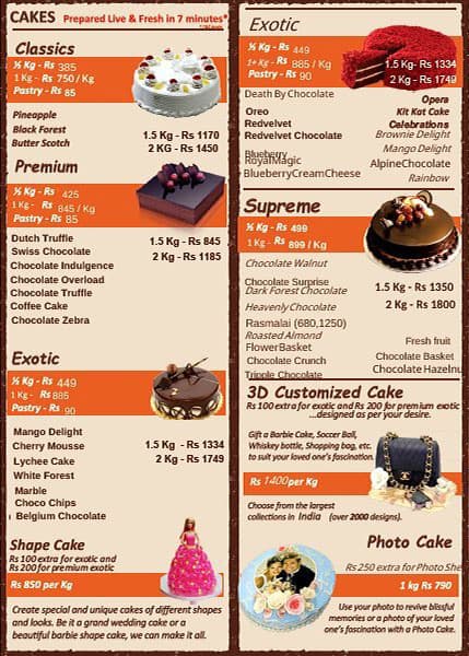 Share 58+ 7th heaven cake menu best - in.daotaonec