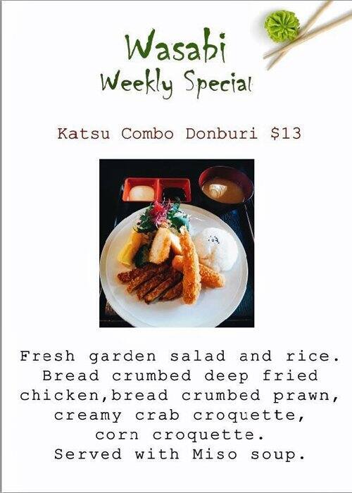 Wasabi Menu, Menu for Wasabi, Henderson, Auckland Menumania/Zomato