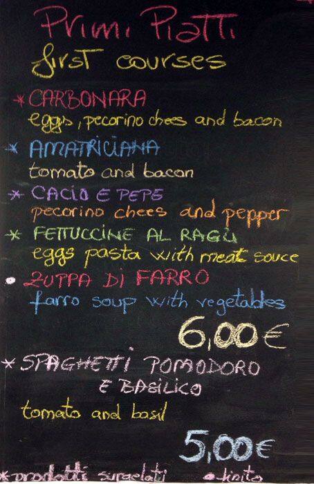 Menu di Nero Scuro Cafe 