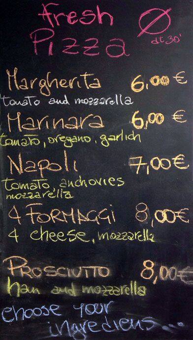 Menu di Nero Scuro Cafe 