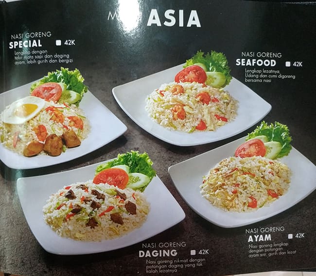 Menu at Steak 21 (Samping bioskop 21 Botani) restaurant, Bogor, Jalan