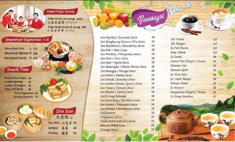  Meja  Restaurant  Bogor  Menu  MEJADWAL