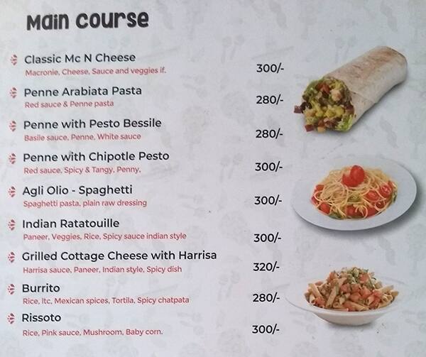 Pranaam - Pure Veg menu
