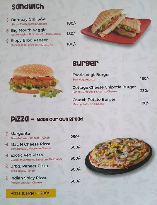 Pranaam - Pure Veg menu