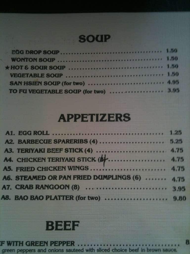 Magic Wok Chinese Restaurant Menu Urbanspoon/Zomato