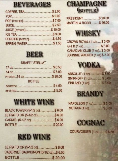 Moldova menu