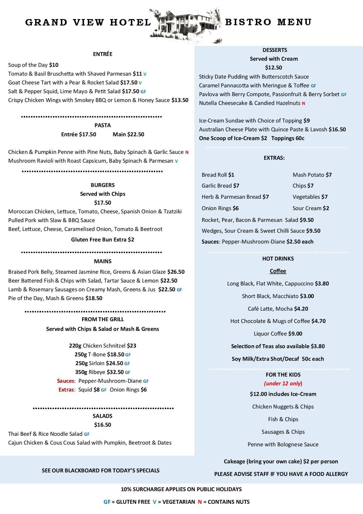 Bistro at The Grand View Hotel Menu Urbanspoon/Zomato Bistro at The Grand View Hotel Menu Urbanspoon/Zomato