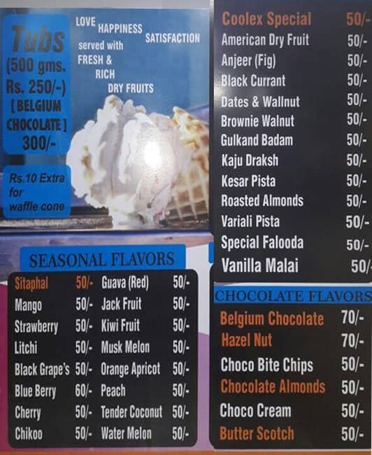 Krishna's Natural Menu, Menu for Krishna's Natural, Bandra East, Mumbai ...